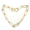 Solid Copper Dog Chain Square Link Smooth Polished Copper Pet Neck Band Heavy Duty Build Adjustable Loop