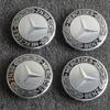 75mm 4pcs For Mercedes Benz W211 W205 W213 W203 C218 A207 CLA CLS E Class For Mercedes Benz wheel center cap Hub cap Accessories FA1