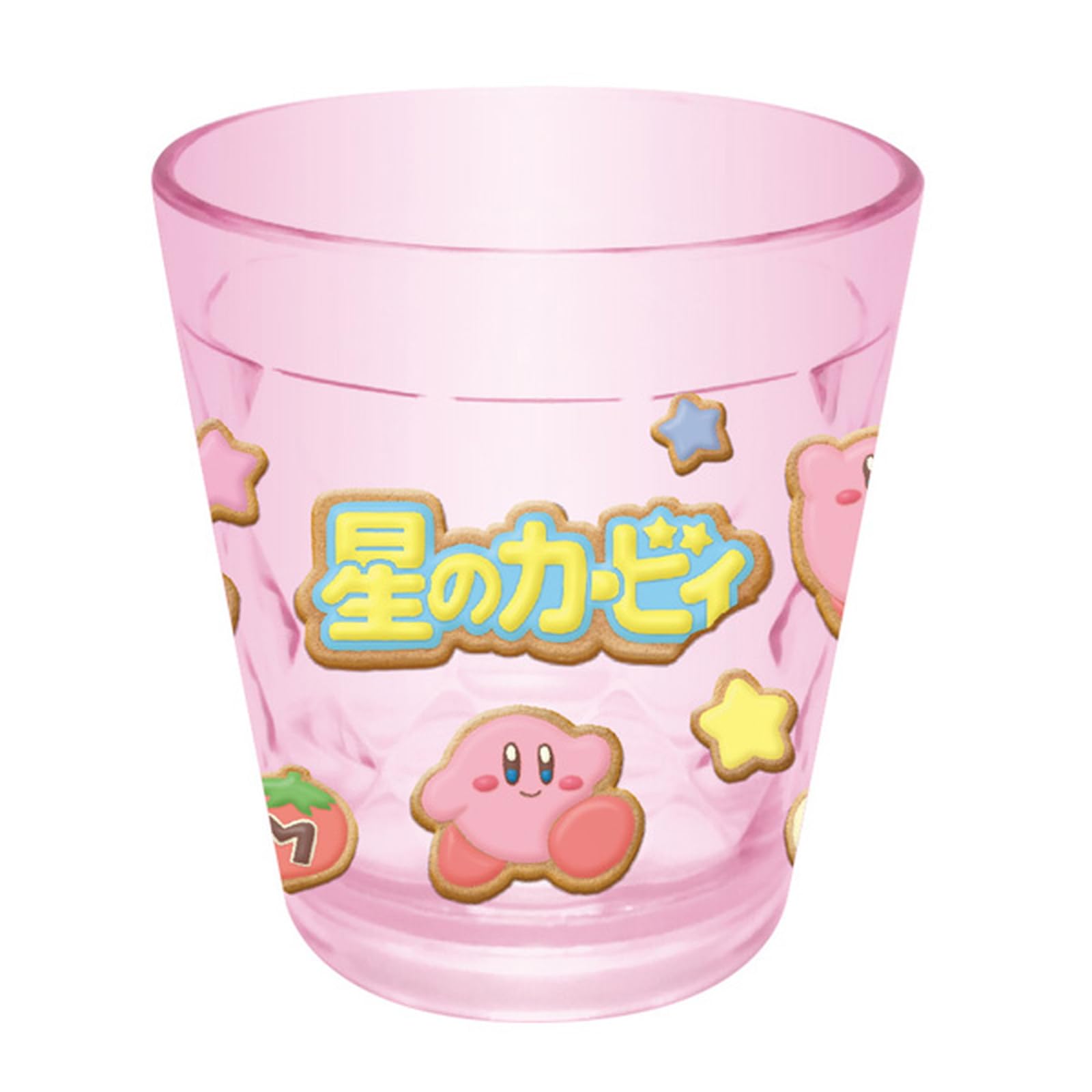 

K Company Kirby Sparkly Clear Cup, Pink (HK-CL2-PK)