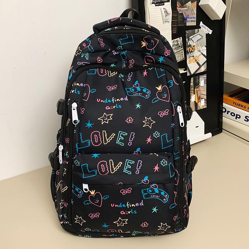 

Дитячі шкільні ранці Учні початкової школи Дівчата Красива дівчина Літери Маленький рюкзак