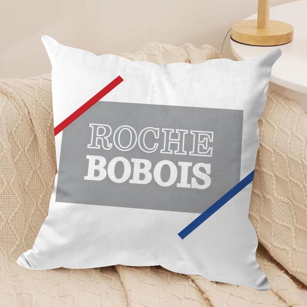 RRoche Fashion BBobois Cushion Cover Pillowcase Ultra Soft Skin Friendly Fabric Cloud Like Comfort  Concealed Zipper 30x30cm
