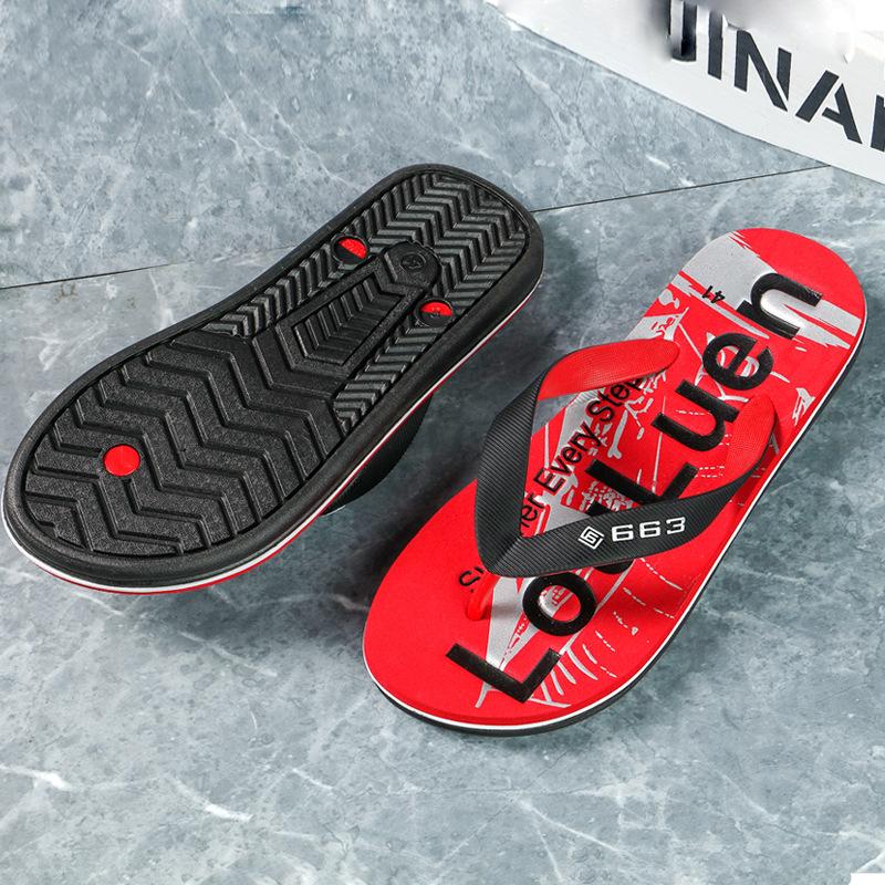 Summer Men's Flip-flops Outdoor Platform Men's Slippers Casual Flip-flops Wear Men's Style