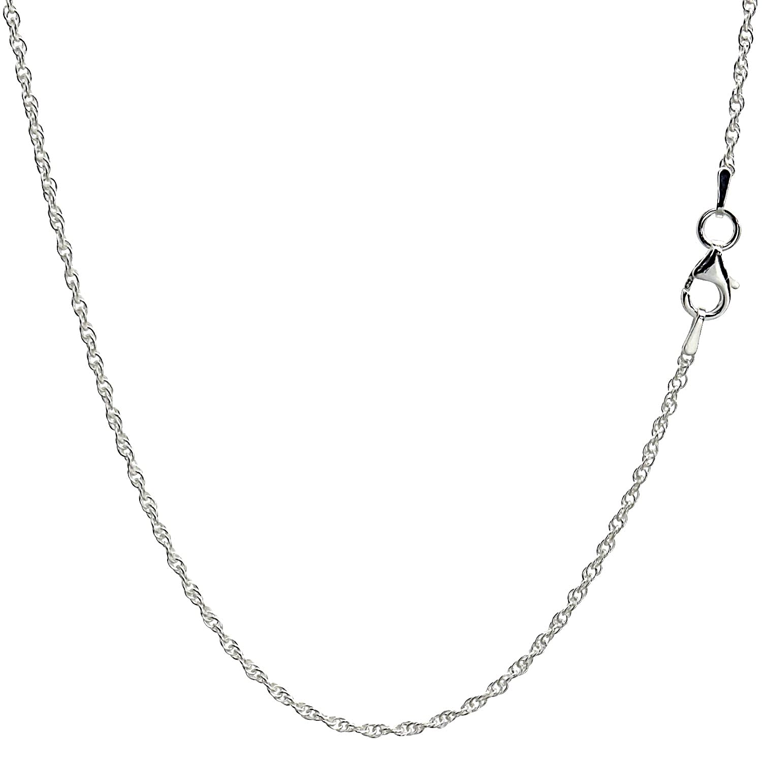 

Rope Chain Necklace Silver SV 925 Width 45cm [Sears] 1.8mm срібний