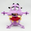 Peluche Melanzana Coraggiosa Cane Melanzana Viola Bambola di Pezza Personaggio Cartone Animato Carino Peluche Morbido Ornamento per la Casa Regalo di Compleanno Per Bambino e Amico