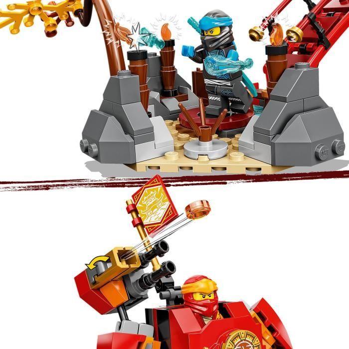 LEGO® NINJAGO 71767 Le Temple Dojo Ninja Set Maîtres du Spinjitzu, Jouet Enfants +8 Ans