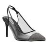 Womens/Ladies Leena Metallic Sling Back Pumps
