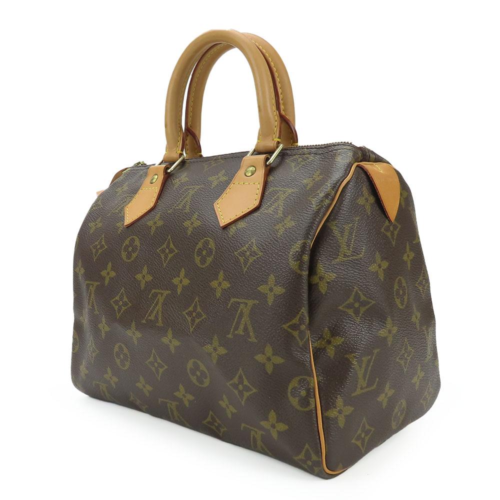 Used LOUIS VUITTON Handbag Speedy 25 M41528 Monogram Brown Mini Boston