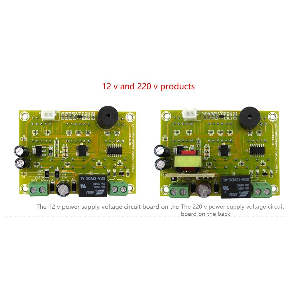 ABUO-1 Pcs W1411 10A LED Thermostat Thermostat Control Switch Sensor For Greenhouses Animal Husbandry 12V