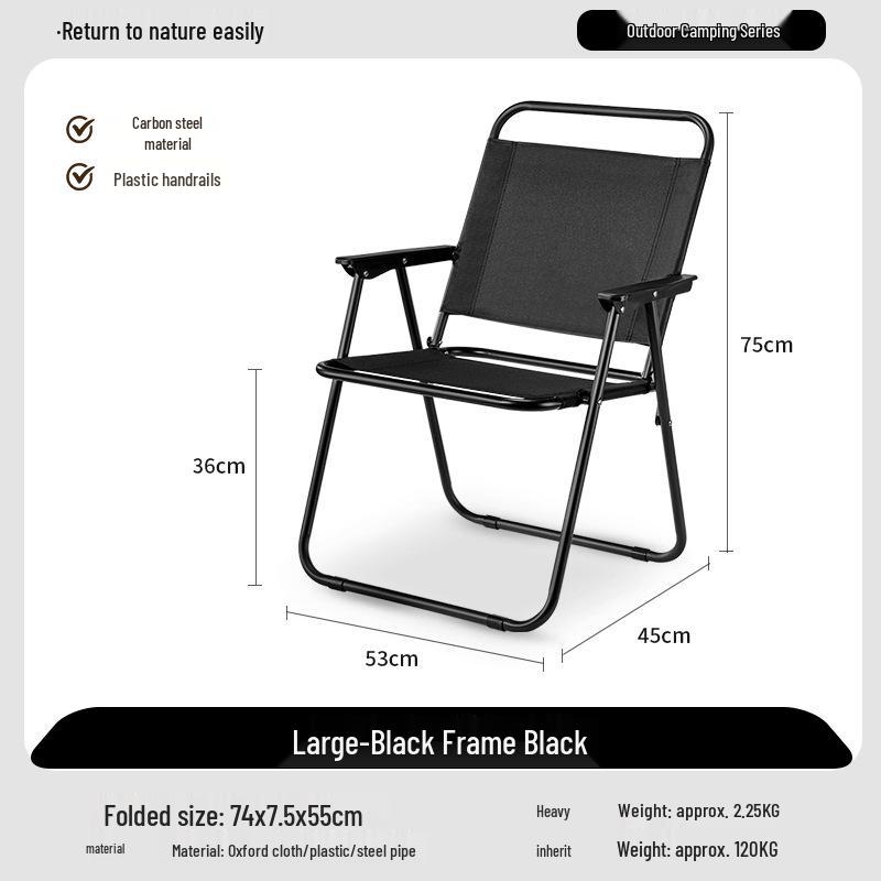 Kermit Outdoor Folding Aluminum Alloy Camping Chair