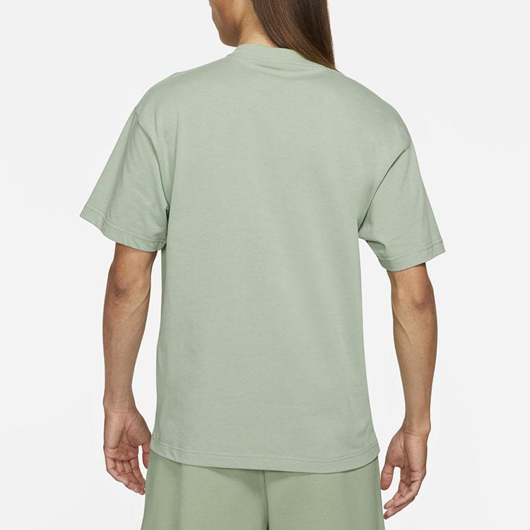 Nike Lab Solo Swoosh Essential Sports Short Sleeve T-Shirt Men Tops Light-Green DA0321-006