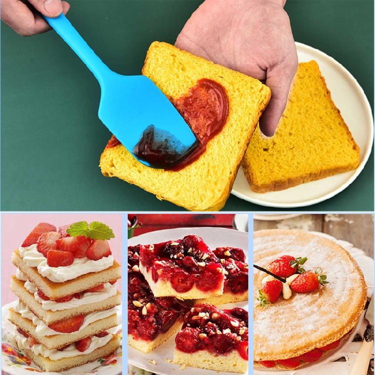 4-piece Silicone Spatula Set Baking Gadgets Cake Cream Spatula Silicone Material