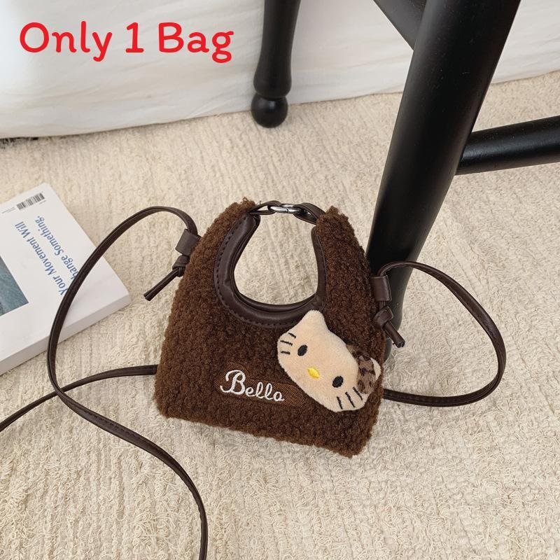 Childrens Plush Bunny Coin Purse With Cartoon Pattern For Girls And Kids