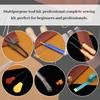 Fenrry 54PCS Leather Sewing Kit Leather Stitching Kit with Awl Sewing Thread Seam Ripper Scissors Leather Tools for Starts