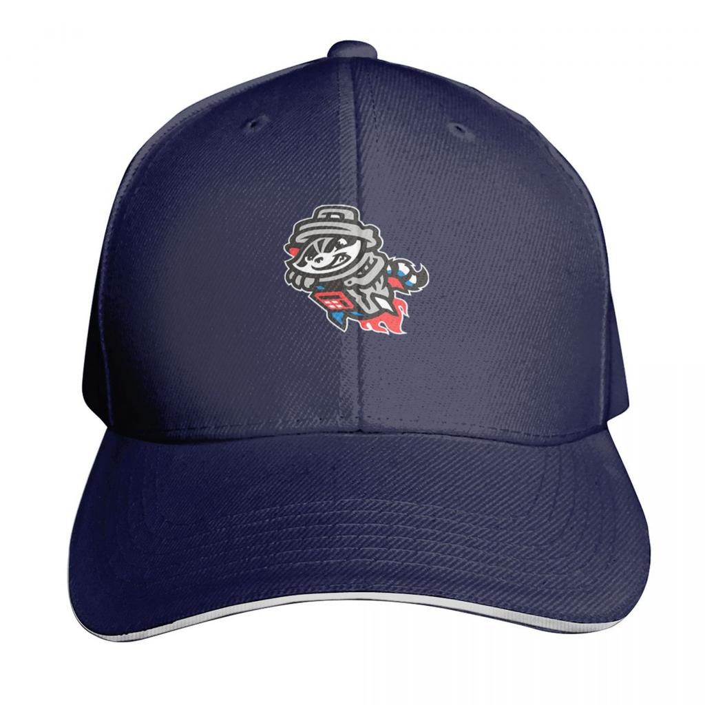 Rocket Citys Trashs Pandas  Baseball Cap Big Size Hat Hats for Unisex Snapback Cap Custom Hat Womens Golf Clothing Unisexs