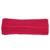 Unisex Sports Elastic Breathable Soft Warm Sweat Absorbing Hairband Head Wear (Red Rose)