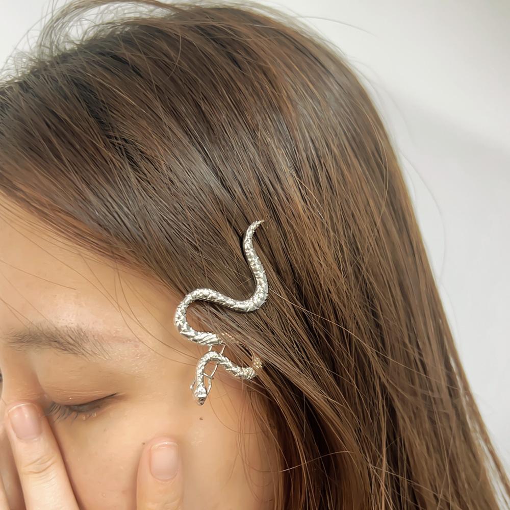 1PCS Grampo de cabelo de cobra estilo vintage