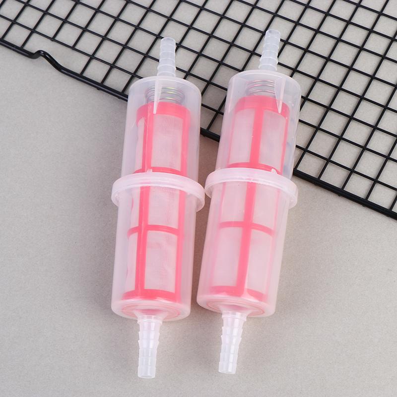 2/4/6Pcs Universal Large Inline Diesel Fuel Filter For 8Mm - 10Mm Pipe Hose Effectively Filters Out Solid Impurities In Fuel