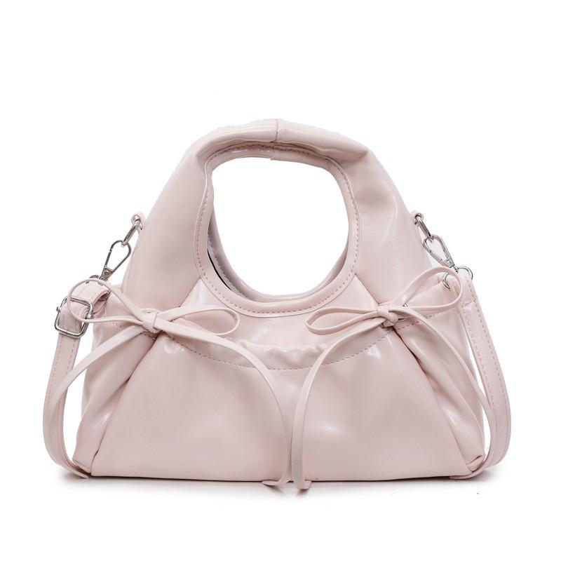 Stylish Mini Crossbody Bag Women - Soft PU Waterdrop Shape Shoulder With Zip Inner Pockets