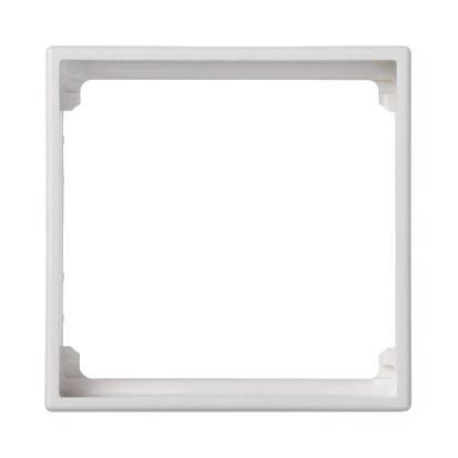 S500 adapter for 1 K45 module (45x45mm), pure white, SIMON500