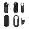 3 Buttons Car Key Remote Control Folding Housing Replacement Key Shell Case Fit for Fiat 500 Panda Punto Bravo