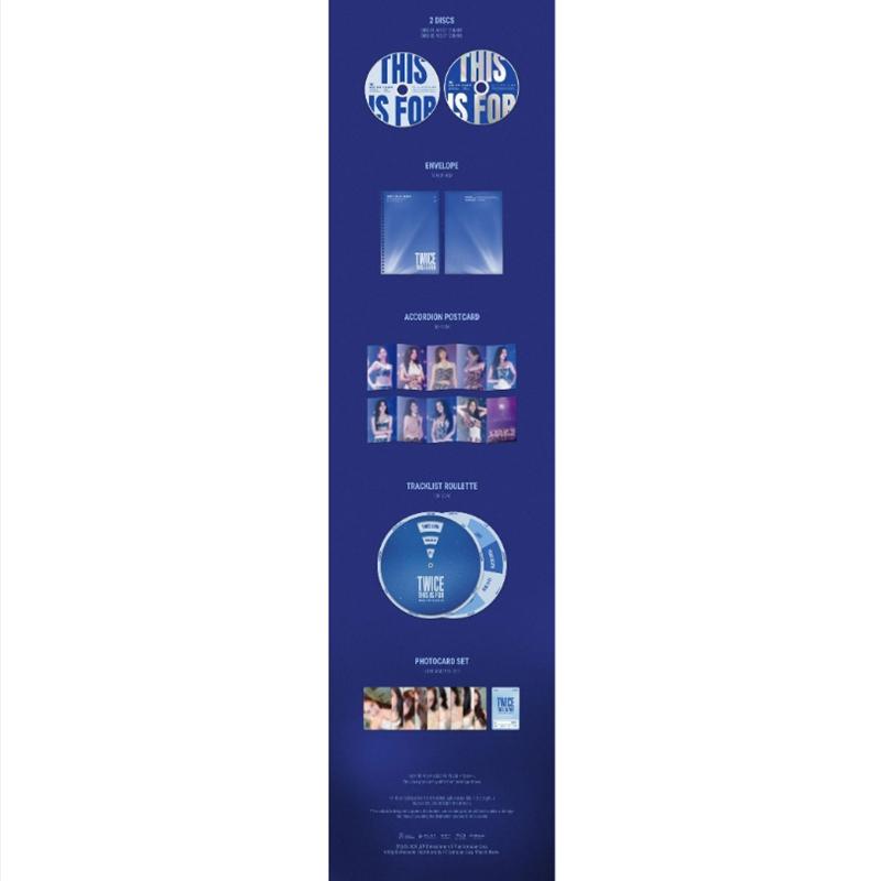 [Pre-order] TWICE [THIS IS FOR] WORLD TOUR IN INCHEON (Blu-ray) (Online Benefit)