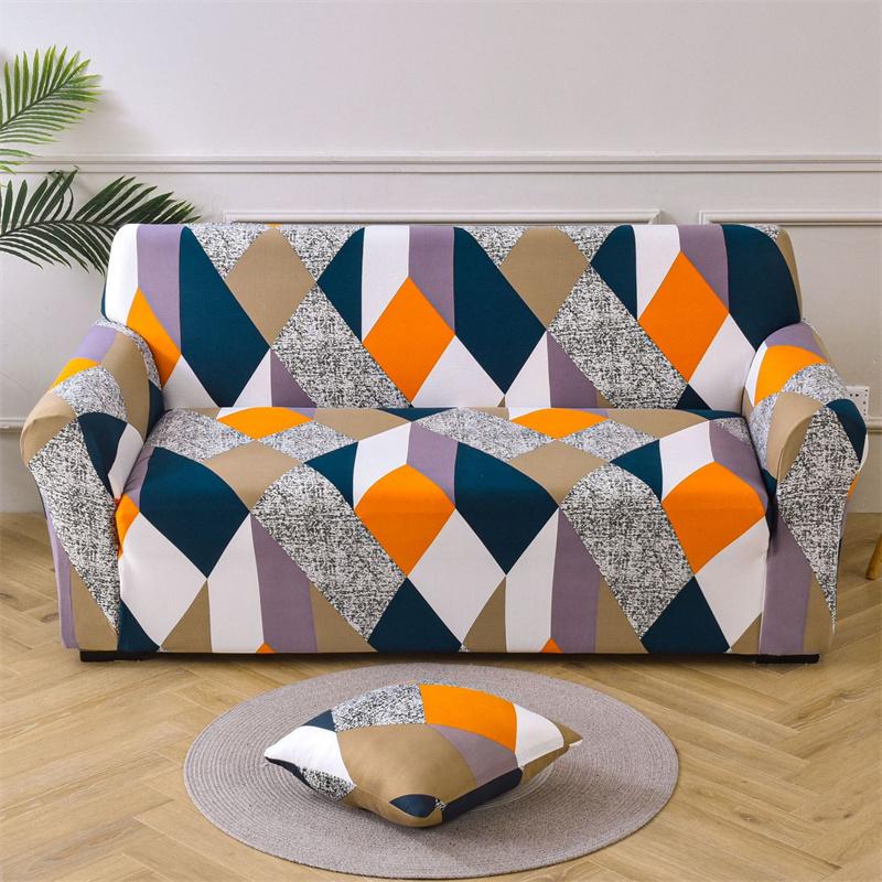 1PC Elastic Sofa Covers for Living Room Universal Spandex Case Stretch Chair Cover Non-slip Couch Slipcovers 1/2/3/4 Seater