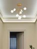 Nordic G4 Led Chandelier Lighting Modern Branch Pendant Light Living Room Gold Art Decor Indoor Lighting(bulb NOT Included)