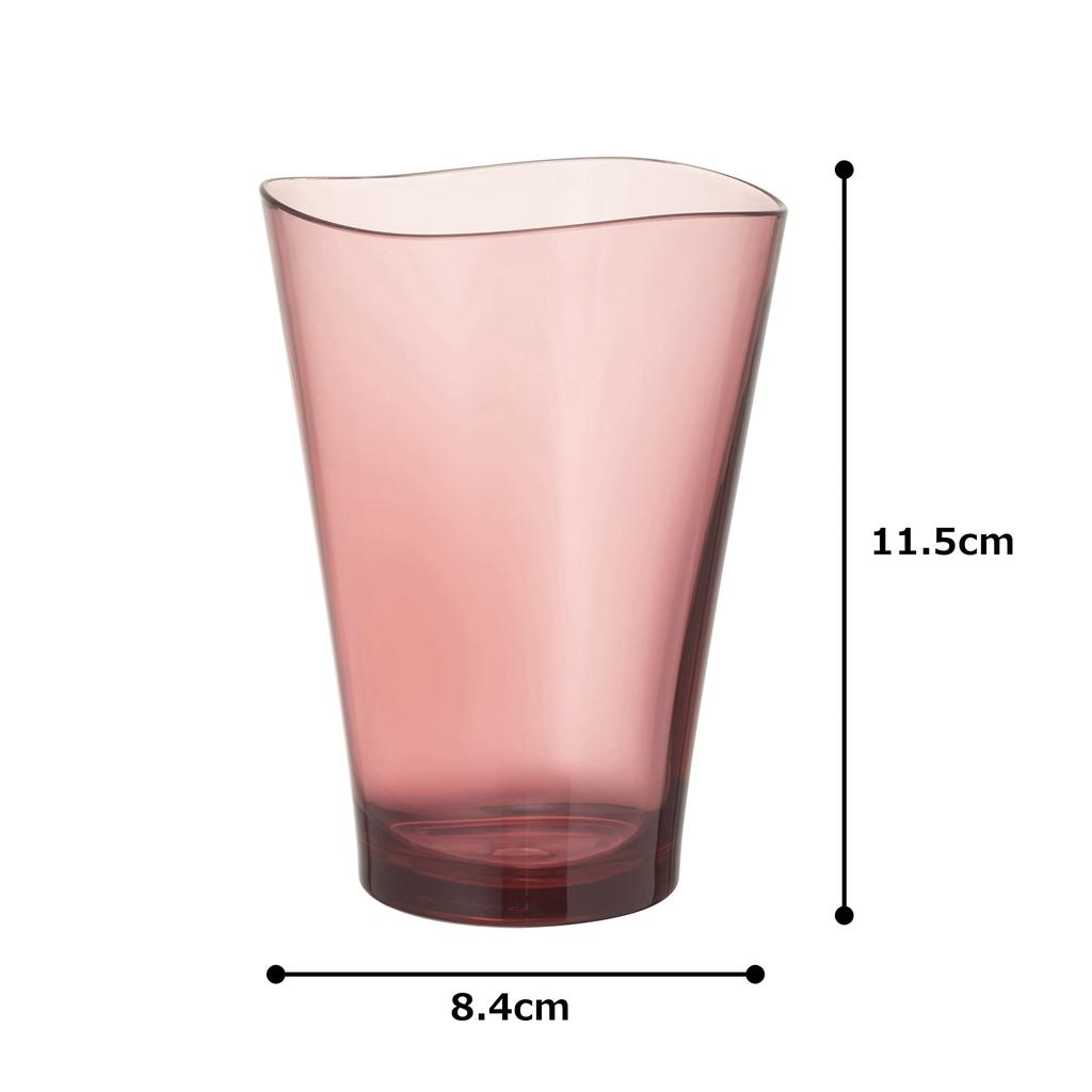 Stylish Tumbler Glass for Iced Coffee, Highballs, Juice, Beer, and More. A Great Mother's Day or Wedding Gift. Also Makes a Great Pair of Glasses.