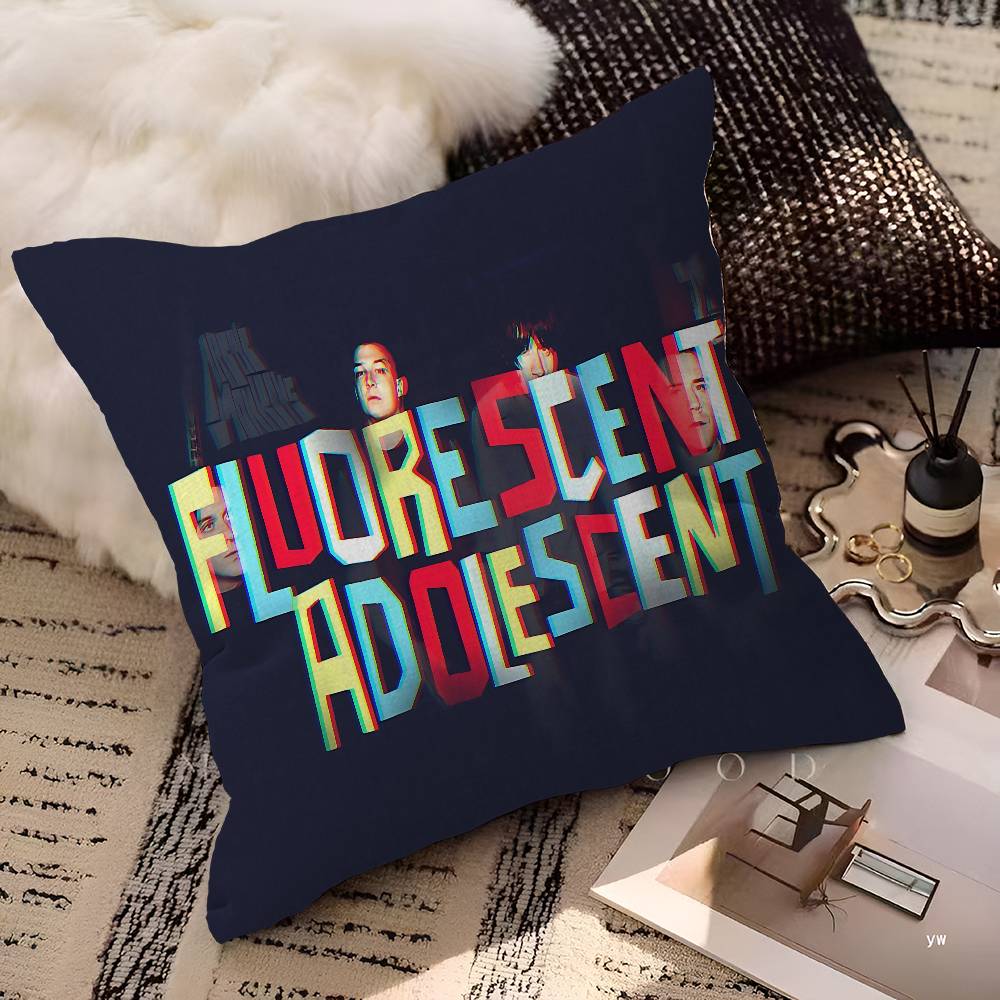 A-Arctic M-Monkeys Rock Band Music Cushion Cover Car Throw Pillow Case For Sofa Car Christmas Gift 40x40cm 45x45cm