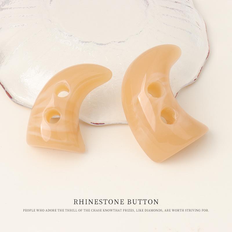 

Пуговицы из смолы с узором под рог для мужских и женских пальто, тренчей, детских свитеров, курток, ватников, декоративные пуговицы 3.7Cm Beige