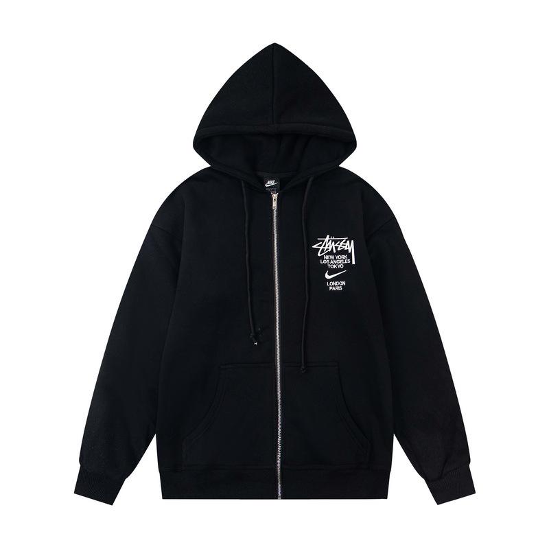 Trendy New Arrival: Unisex College Style Loose Hoodie with Embroidered Letter Logo