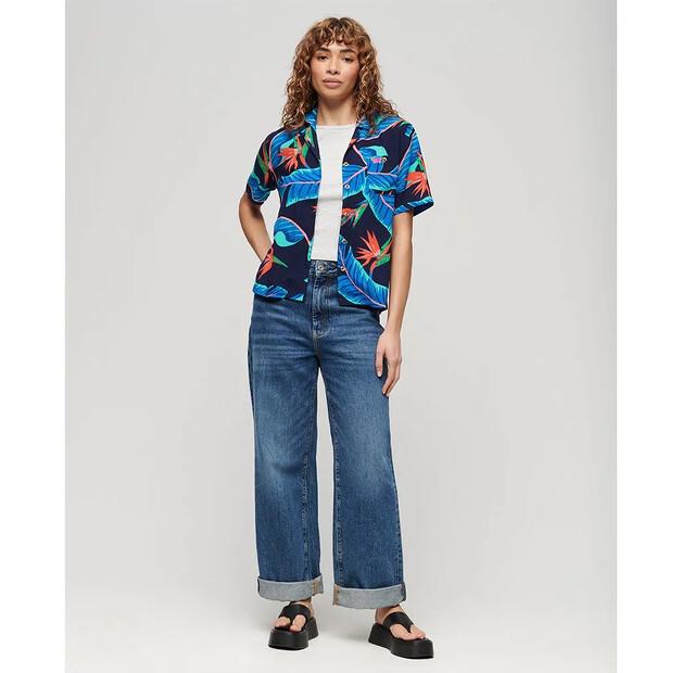 Superdry Beach Resor Kurzarmhemd