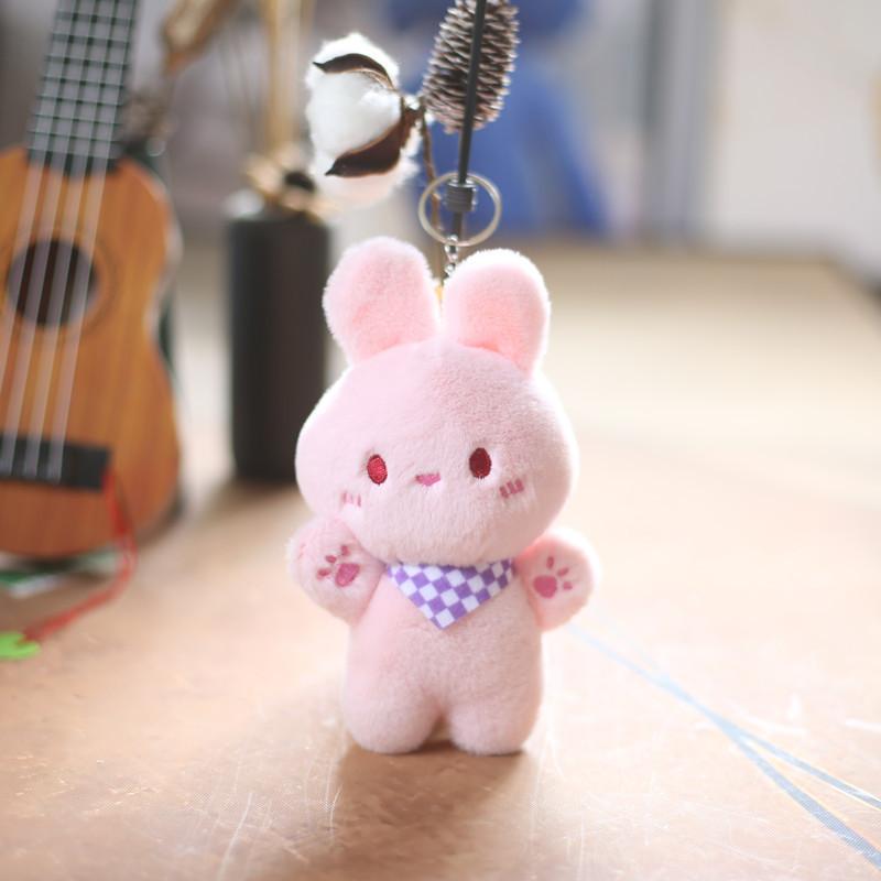 Adorable Plush Toy Keychain Little Yellow Chick Soft Short Plush Stuffed Animal