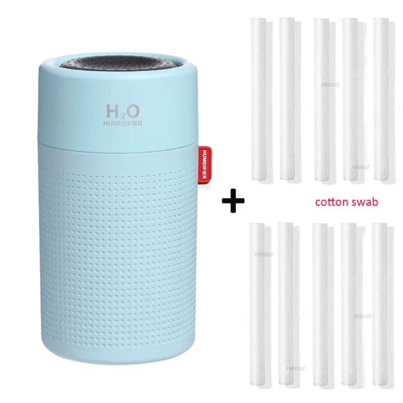 750ml 2000mah Umidificador Recarregável Sem Fio Portátil Ultrassônico Difusor Usb Difusor de Aroma para Ar Névoa Bastante Pesada Umidificador