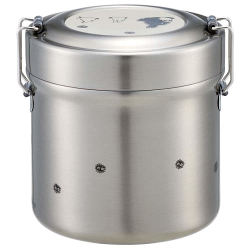 Skater Thermal Lunch Box My Neighbor Totoro Marching Studio Ghibli 600ml Bowl Type Antibacterial Vacuum Stainless Steel STLB1AG-A