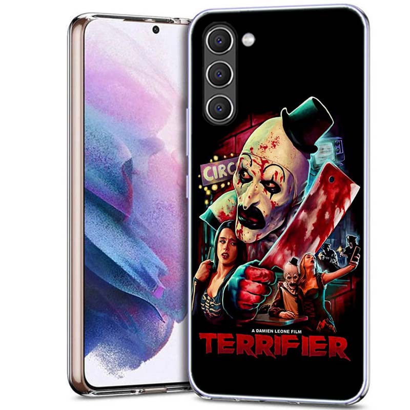 

Horror Movie Terrifier Phone Case for Samsung A54 A14 A24 A34 A17 A37 A57 A55 A35 A25 A15 A13 A23 A33 A53 A07 A05S A04S A03 A73 Samsung A20E