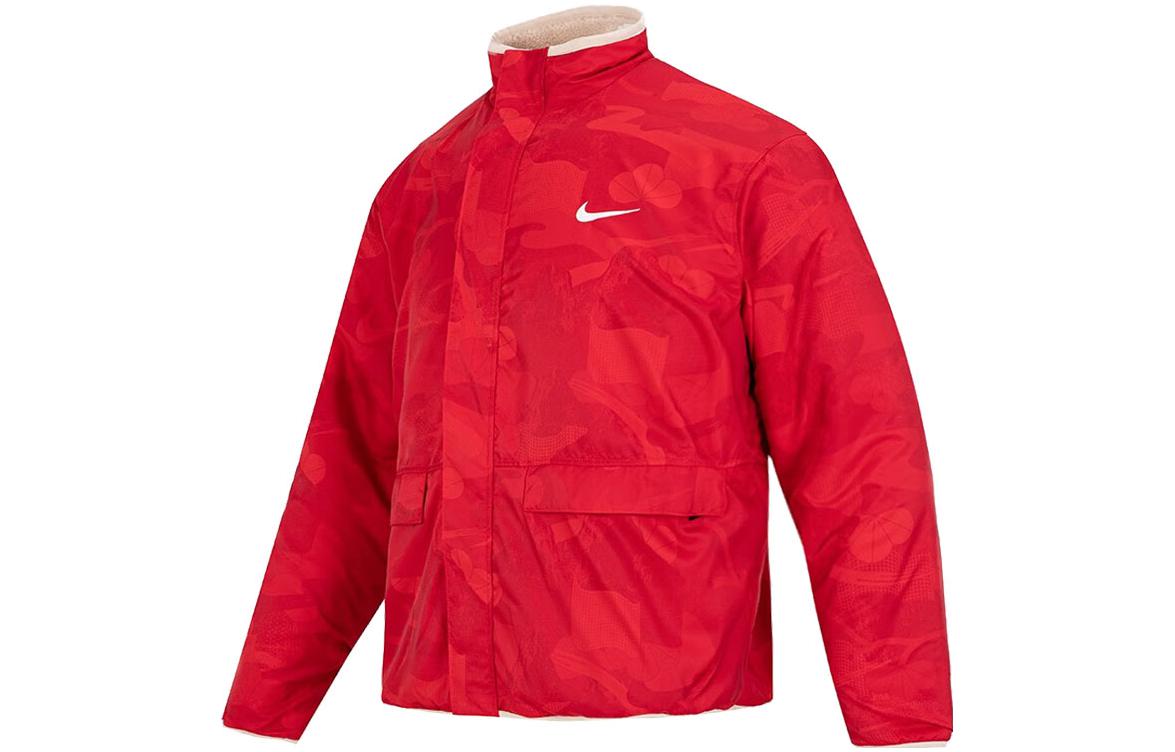 Nike Sportswear Jacket Men s Dune White/University Red FD4057-126 L
