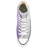 Chiara x Converse 1970s Glitter High Top Big Eye Sequined High-Top Canvas Shoes for Women in Gray Purple
