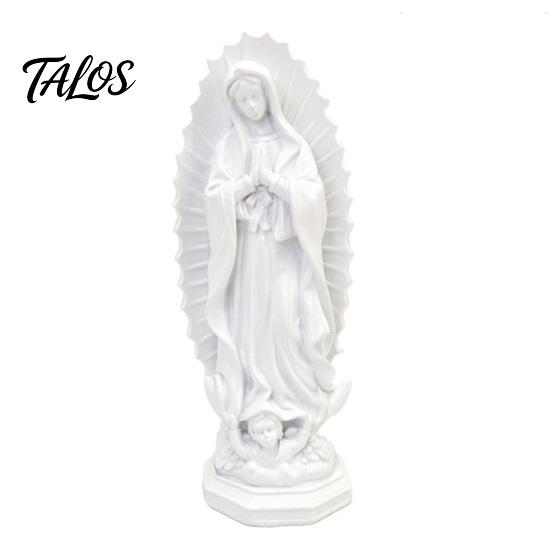 Religious Holiday Gifts Our Lady of Guadalupe Mexico Sculpture Statue, Resin Virgin Mary Figurine, European Style Interior Decor Home for Altar Shelf