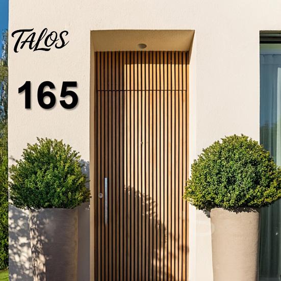 Metal Number Sign 3D House for Outside, Modern 0-9 Floating Address Numbers, Numbers Weather-proof Door, Mailbox, Wall, Yard Weatherproof Iron Plate