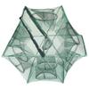 Foldable Fishing Net   6 Hole Fishing Net Shrimp Cage Trap Minnow Crab Baits Mesh Trap Net