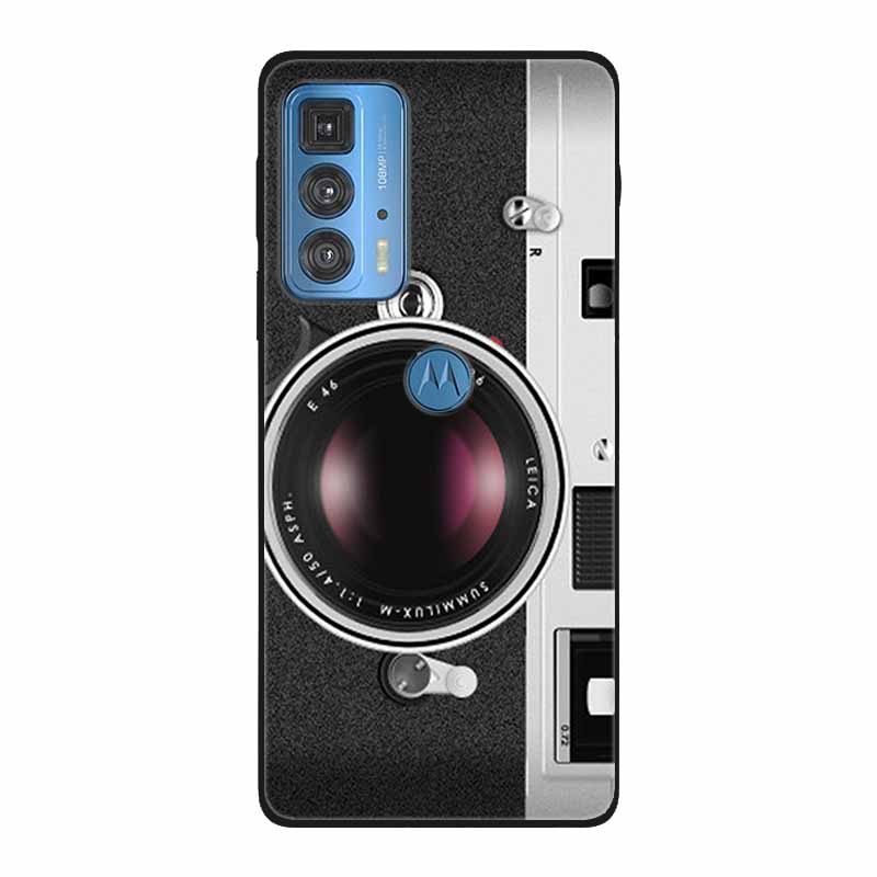 Dla Motorola Moto Edge 20 Pro Lite 5G Case odporny na wstrząsy miękki silikon TPU tylna pokrywa dla Moto Edge20 Fusion Pro etui na telefony śliczne