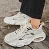 New Trendy Sports Men's Shoes with Mesh and Breathable Dad Shoes Comfortable and Height Increasing Running and Hiking Shoes