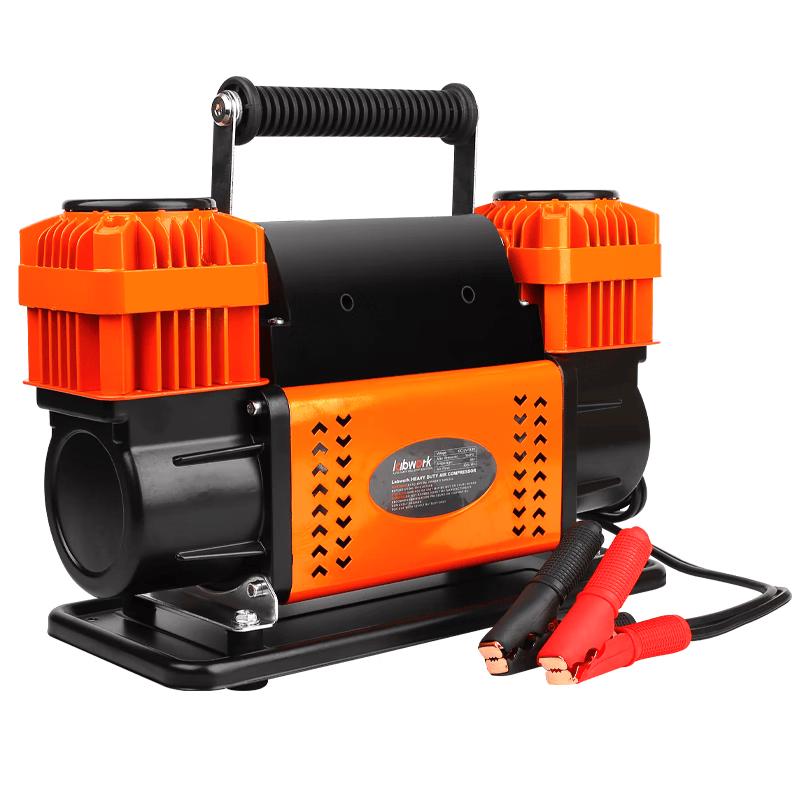 KulaiPu Heavy-Duty Dual Cylinder Car Air Compressor