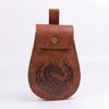 Retro Medieval Faux Leather Belt Pouch Purse Middle Ages Portable Coin Purse Belt Pouch LARP Renaissances Costumes