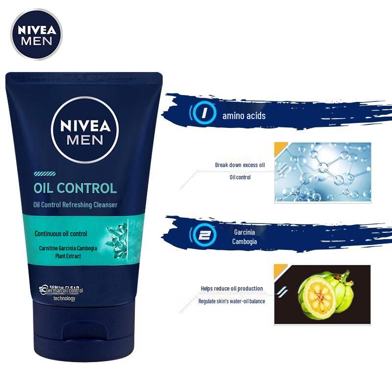 NIVEA Men Oil Control Face Wash
