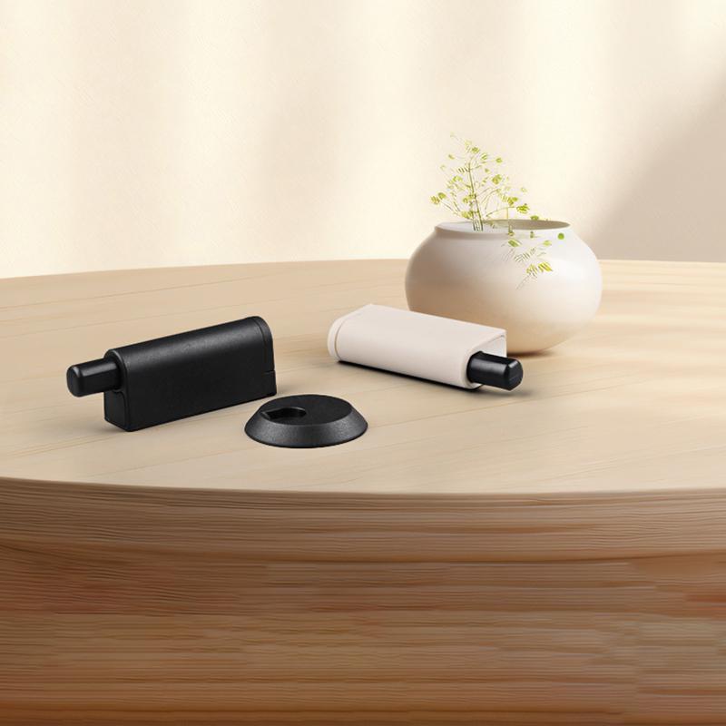 Furniture Hardware Wardrobe Plastic Buffer Soft Close Damper Cabinet Door Push To Open System