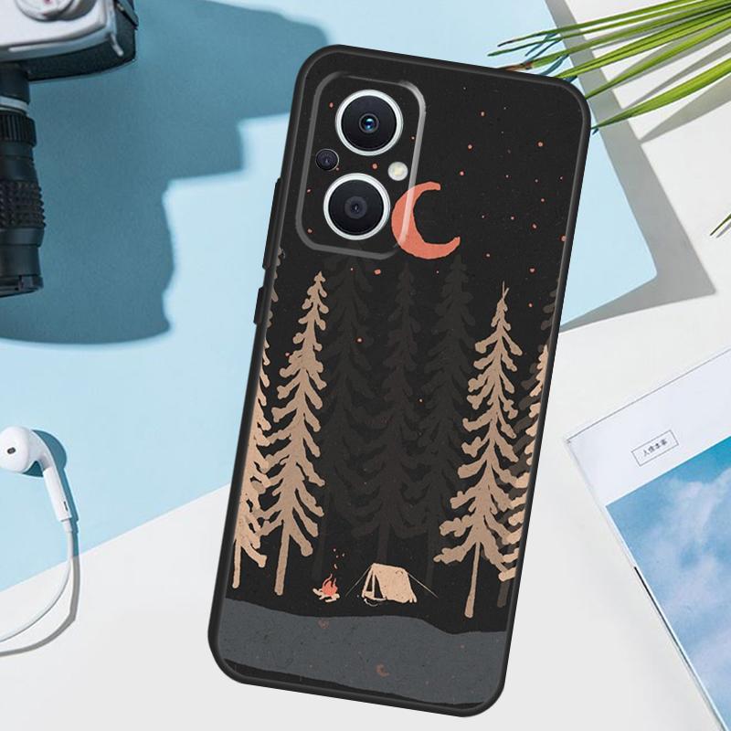 Summer Nights Cover For OPPO Reno 12 F 13F 14F 11F 10 11 13 14 Pro 7 8 Lite OPPO Find X9 X5 X6 X8 Pro Case
