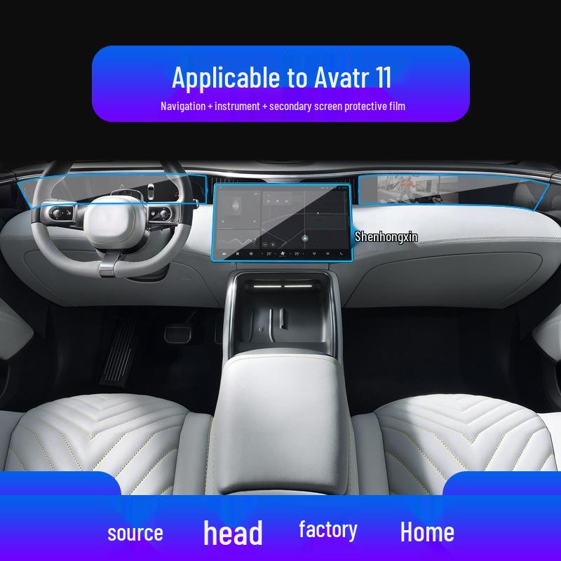 Avatr 11 Navigation & Instrument Protective Film for 25 Models