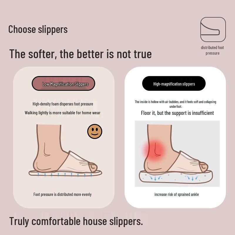 Women's Summer Breathable Non-slip Slippers - Step-on-Cloud Comfort for Home & Bathroom